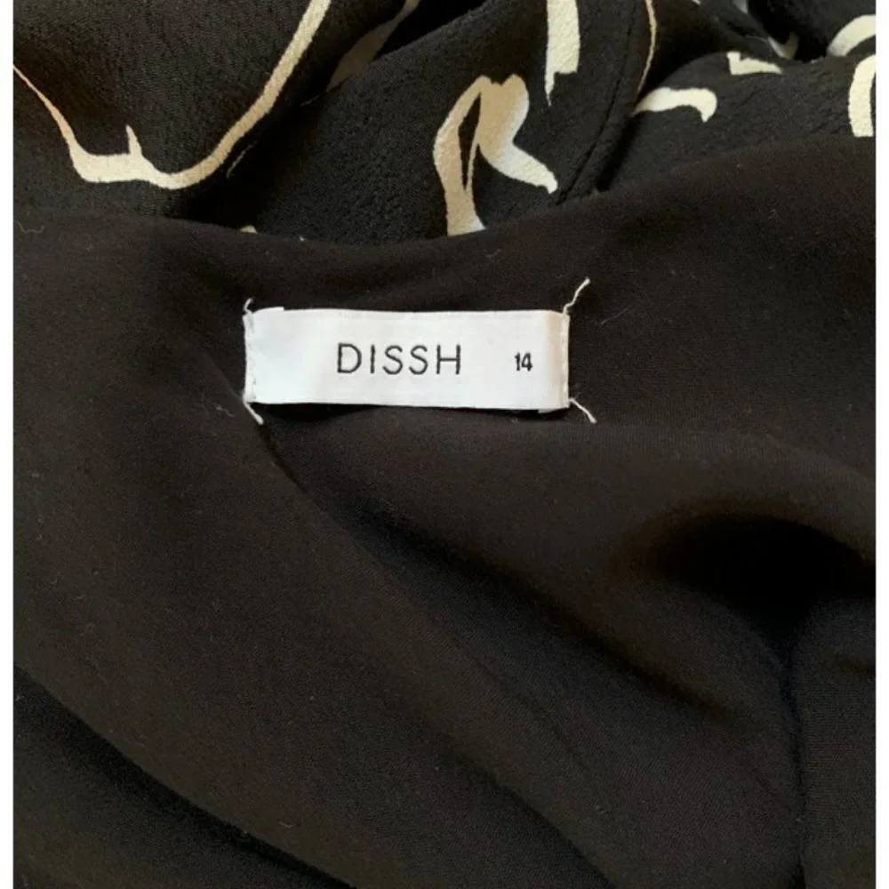 DISSH Black and White Midi Dress - Picture 6 of 6